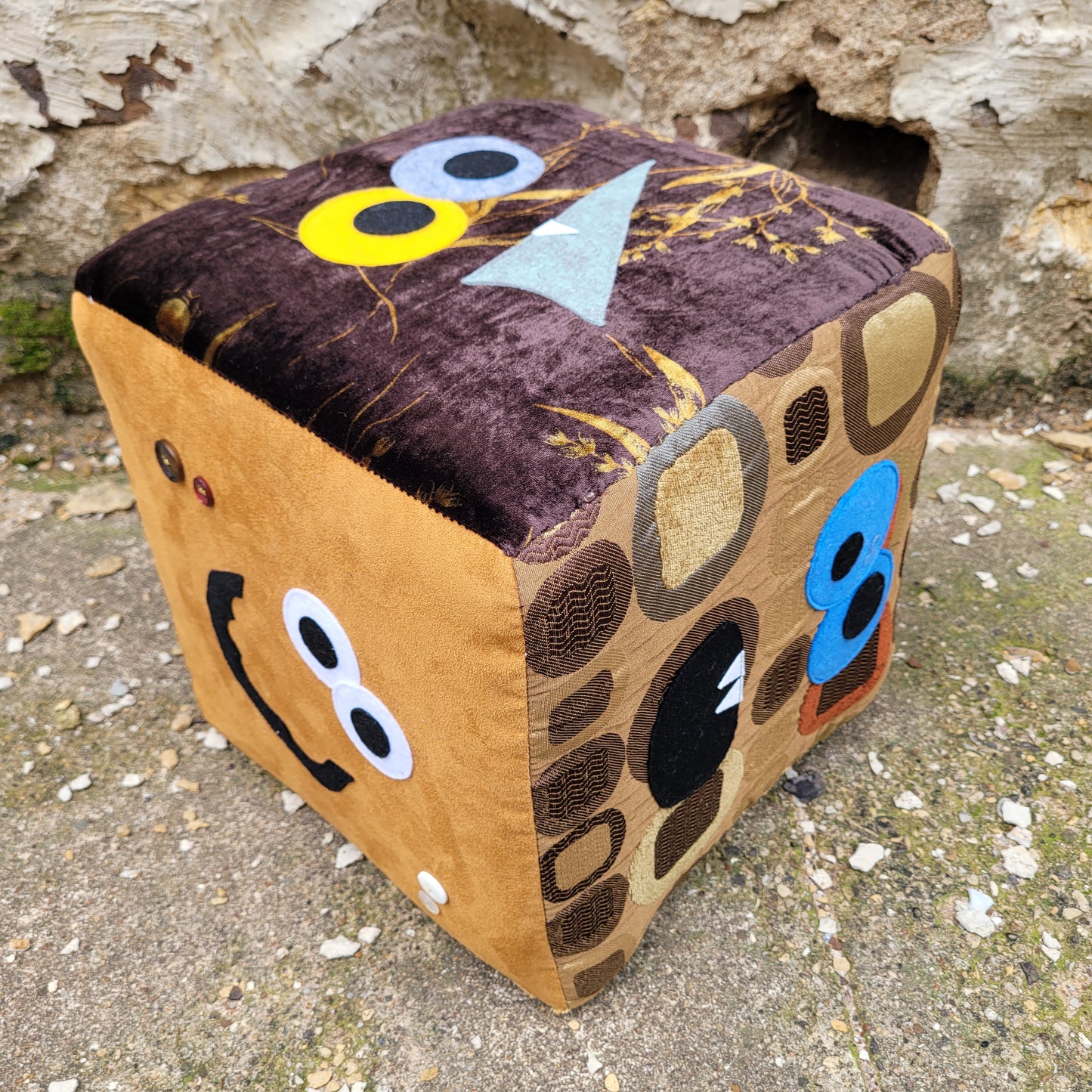 Brown Monster Cube