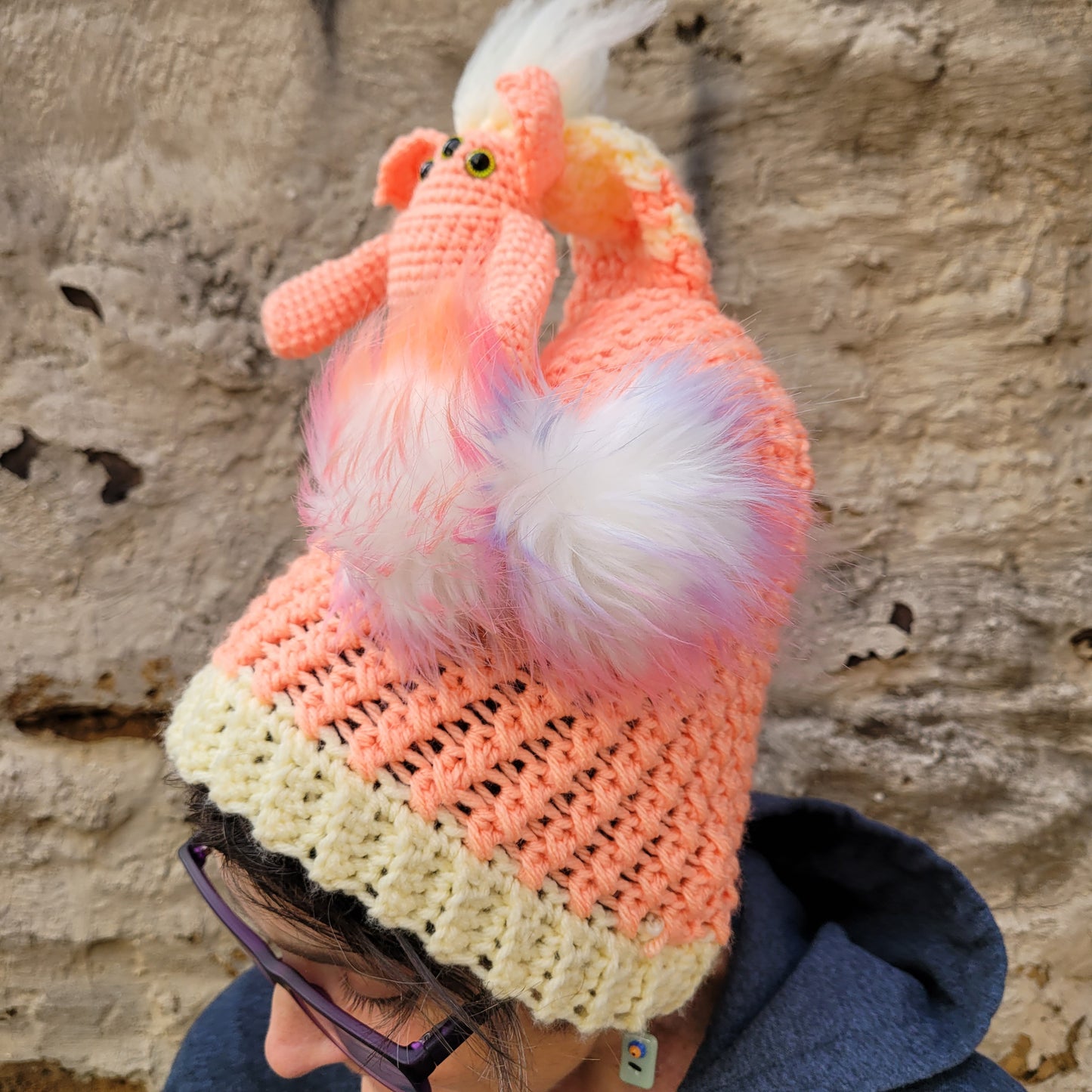 Crochet Troll Toboggan