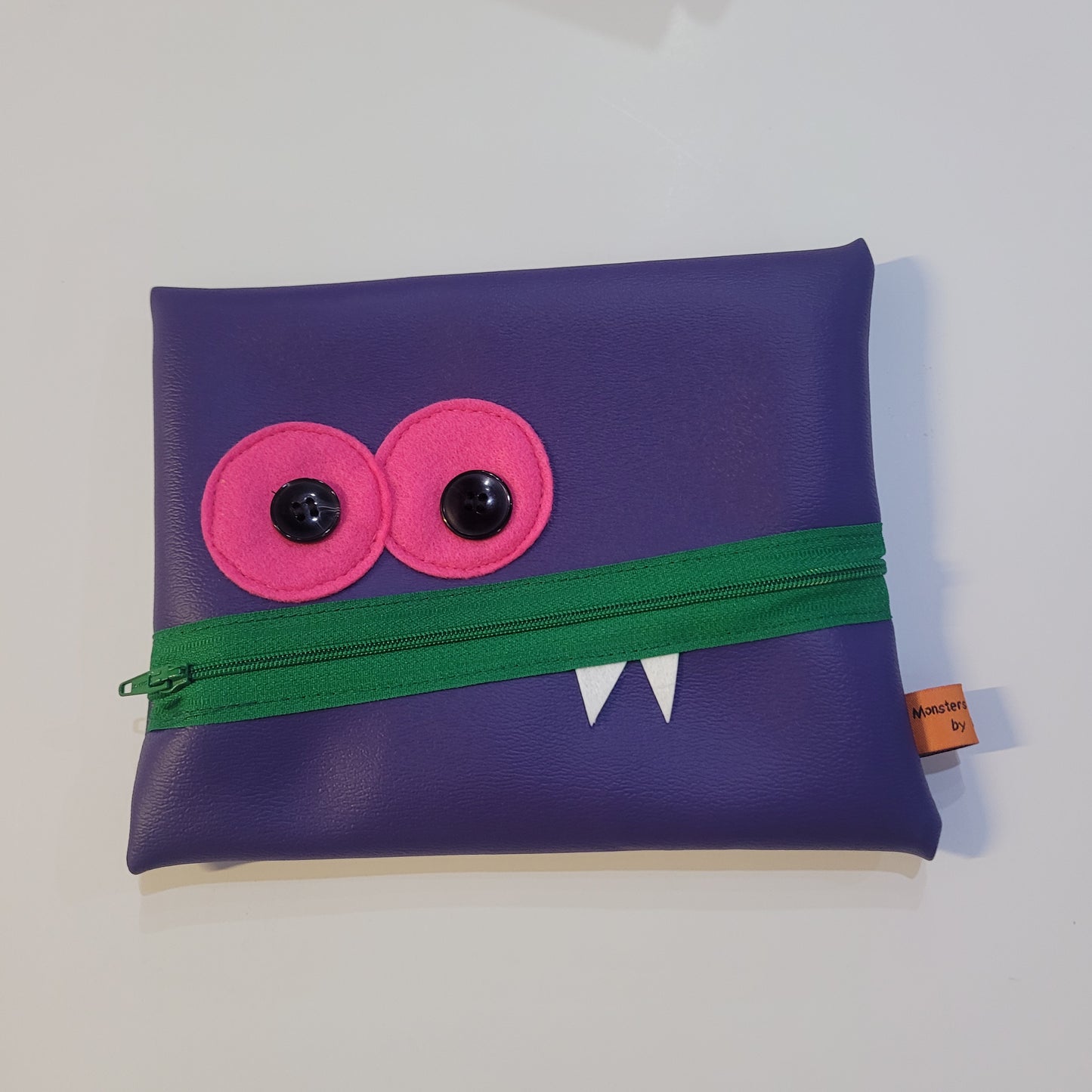 Large Monster Zipper Pouch