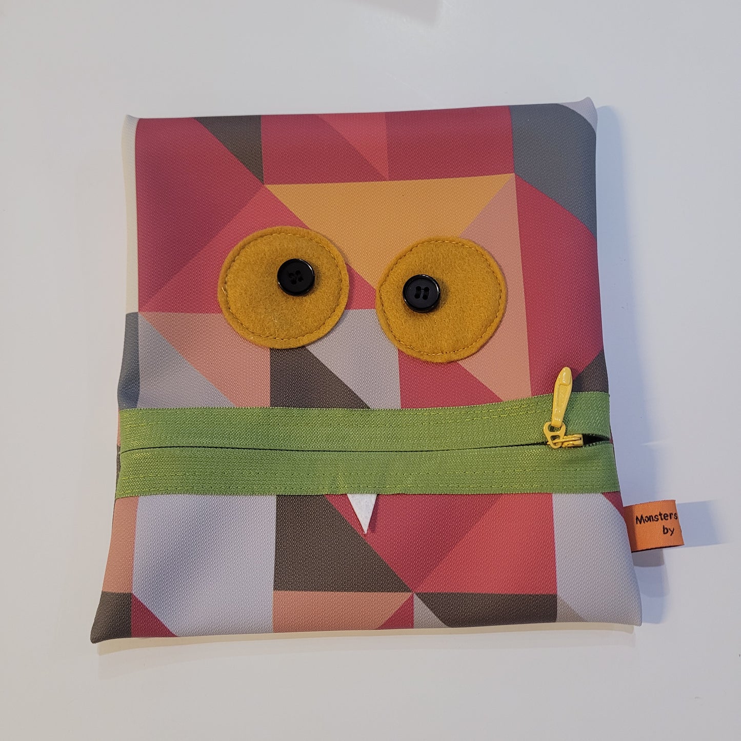 Large Monster Zipper Pouch