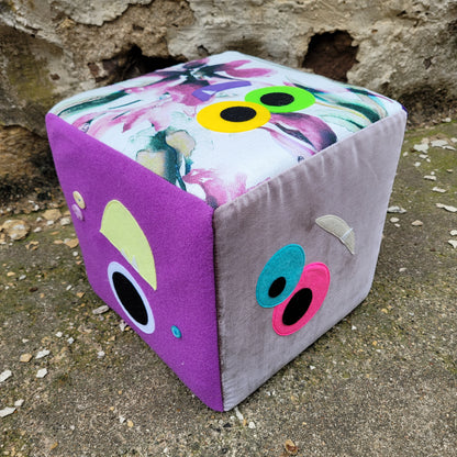 Purple Monster Cube