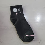 Womens Big Eye Socks
