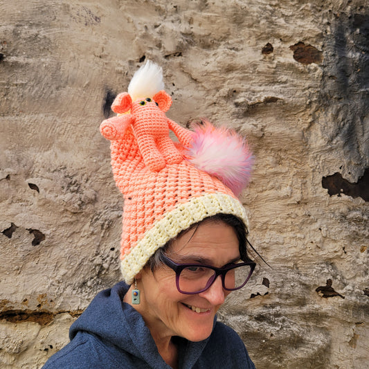 Crochet Troll Toboggan