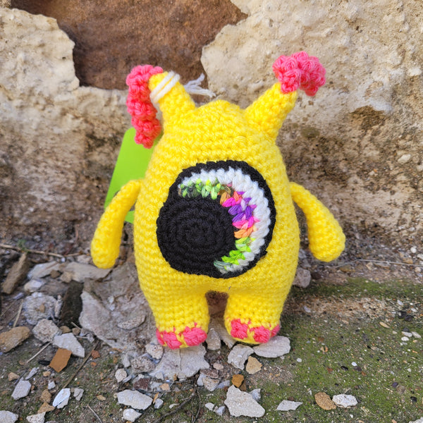 Miss Sassy Boots Crochet Monster