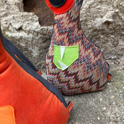 Orange Bowling Pin Game Set