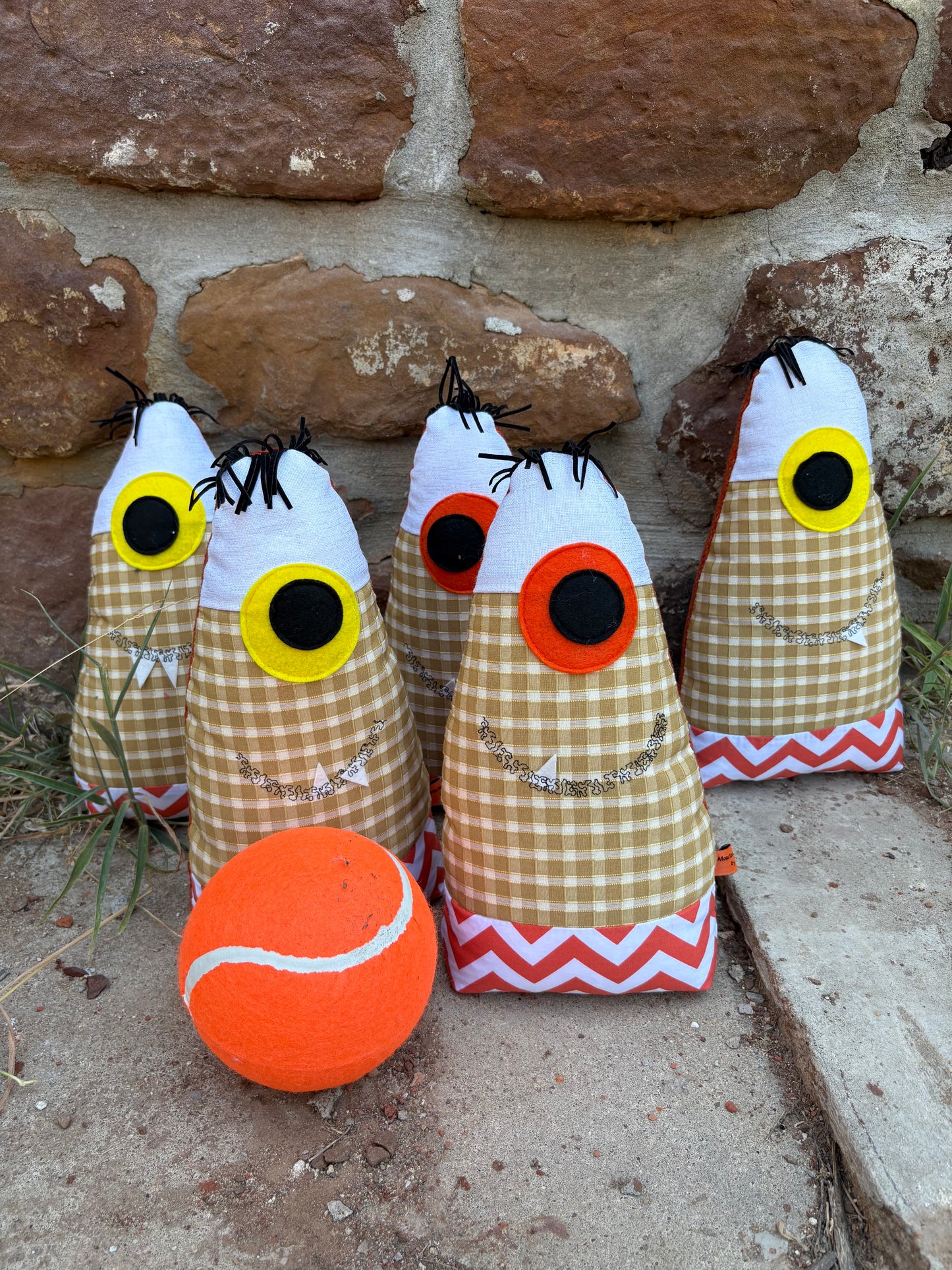 Candy Corn Bowling Set