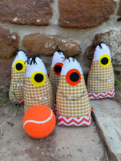 Candy Corn Bowling Set