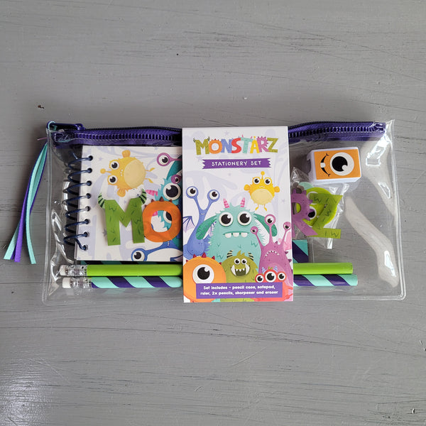 7 Piece Monster Stationary Set – Monsters on Main