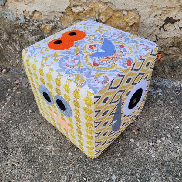 Yellow Monster Cube