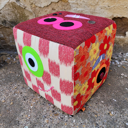 Red Monster Cube