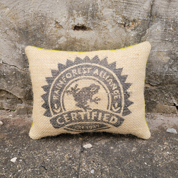 Rainforest Coffee Bean Bag Pillow