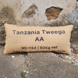 Tanzania Coffee Bean Bag Pillow