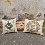 Tanzania Coffee Bean Bag Pillow