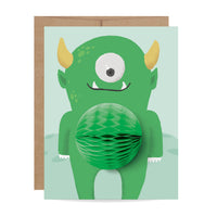 Monster Pop-Up Card